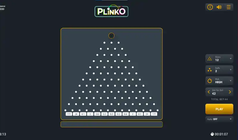 Plinko Ball game